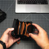 Picture of WANDRD Lens Filter Case - Store 4 Filters in Your Camera Backpack or Camera Case, Protect Photography Accessories from Scratches, Dust & Impact (Sedona Orange)