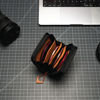 Picture of WANDRD Lens Filter Case - Store 4 Filters in Your Camera Backpack or Camera Case, Protect Photography Accessories from Scratches, Dust & Impact (Sedona Orange)