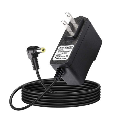 Picture of DC 9.5V Casio Keyboard Power Adapter Charger Compatible for Casio Keyboard Power Supply ADE95100LU LK-135 WK-225 CTK-2500 CTK-2400 CTK-2550 CTK-1100 WK-220 LK-165 CTK-2090 SA-76 SA-46 Keyboard(6.5Ft)