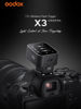 Picture of Godox X3 Trigger for 𝗦𝗼𝗻𝘆 【 Godox Trigger for Sony X3 S 】 X3S TTL Wireless Flash Trigger for 𝗦𝗼𝗻𝘆, OLED Touchscreen Flash Transmitter,Built-in Lithium Battery Perfectly for GODOX V1 GODOX V100
