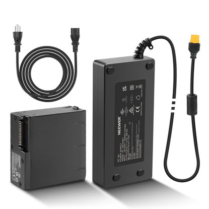 Picture of NEEWER Q4 Dummy Battery Kit for Q4 Outdoor Flash Strobe Speedlight with AC Power Adapter & Cable (US Plug), 25V 10.4A Replacement for NB-Q4 Battery, Intelligent Safety Protection, 16.4ft Length, NT-Q4