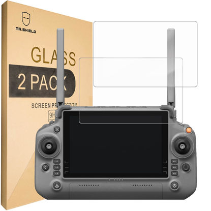 Picture of Mr.Shield Screen Protector compatible with DJI RC Plus Remote Controller [Tempered Glass] [2-PACK] [Japan Glass with 9H Hardness]