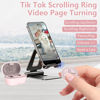 Picture of STDFORU TikTok Scrolling Ring Bluetooth Camera Remote Control Scroller Ring Auto Clicker for Live TIK Tok Scrolling Ring for iPhone Android (Baby Pink)