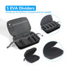 Picture of JSVER Hard Carrying Case for GoPro Hero13/12/11/10/9/8/7, AKASO EK7000 / Brave 4 4K / Brave 7 LE/Brave 8 / V50X and Insta360 (Set of 2)