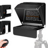 Picture of LENSGO Teleprompter for iPhone ipad Mini Smartphone,7.9’’ Mini Portable Prompter with Remote Control,APP Compatible with iOS/Android for YouTube, Zoom, Twitch, Online Teaching,Vlogger,Live Streaming