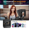 Picture of LENSGO Teleprompter for iPhone ipad Mini Smartphone,7.9’’ Mini Portable Prompter with Remote Control,APP Compatible with iOS/Android for YouTube, Zoom, Twitch, Online Teaching,Vlogger,Live Streaming