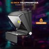 Picture of LENSGO Teleprompter for iPhone ipad Mini Smartphone,7.9’’ Mini Portable Prompter with Remote Control,APP Compatible with iOS/Android for YouTube, Zoom, Twitch, Online Teaching,Vlogger,Live Streaming