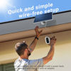Picture of Laview 2K Solar Security Cameras Wireless Outdoor, Rechargeable Battery Wifi Cameras for Home Security with Spotlight Color Night Vision,Siren Alarm,AI Human Detection,IP65,2-Way Talk,Cloud/SD Storage