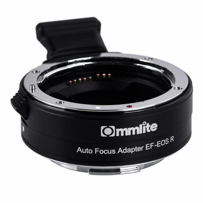 Picture of Commlite CM-EF-EOS R Lens Adapter, Electronic Auto-Focus EF to R Mount Adapter for Canon EF/EF-S Lens to EOS R, EOS RP, EOS R6, EOS R5 Series Mirrorless Cameras