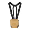 Picture of XAMOREST Universal Binocular Case, Binocular Harness for Hunting Case with Adjustable Shoulder Straps, 2 Mesh Pockets, Yellow