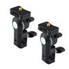Picture of GODOX AD-E2 2-Pack Flash Holder Metal Bracket Mount with 1/4'' Screw Umbrella Holder for AD200 AD200Pro AD100Pro AD300 Pro