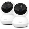 Picture of Alaga Indoor Security Camera,3K,360° Pan&Tilt, AI Human Tracking,2Pack Night Vision,Two-Way Audio,Works with Alexa&Google Assistant,Free 3 Months of Cloud Storage,5G&2.4G