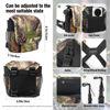 Picture of XAMOREST Universal Binocular Case, Binocular Harness for Hunting Case with Adjustable Shoulder Straps 2 Mesh Pockets for Hiking, Hunting, Backpacking, Outdoor Travel