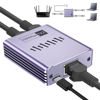 Picture of Ethernet Splitter 1 to 2 1000Mbps, Internet Splitter High Speed RJ45 Port LAN Splitter for Cat 5/5e/6/7/8 Cable, Ethernet Router Switch for PC/Laptop/TV (2 Devices Networked Simultaneously)