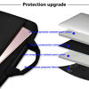 Picture of Hseok Laptop Sleeve 13-14 Inch Case Briefcase Compatible with MacBook Pro 14 inch M4/M3/M2/M1 All Model of 13.3 Inch Mac Air/Pro, XPS 13 14, Most Popular 13"-14" Notebooks,B04K01