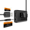 Picture of FitDVR Dash Cam Power Adapter (12pin), Compatible with Toyota Tacoma Camry Corolla RAV4 and Lexus and More, LED Display, Built-in USB Power Source, Easy Install, Plug and Play, 5V 12V Output, D3-010
