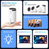 Picture of Magcubic HY300PRO Auto Keystone Mini Portable Projector, 4K/260 ANSI Smart Projector with WiFi 6 BT Air Remote, Screen Adjustment, 180 Degree Rotation, Home Video Projector Built-in Android 11.0 OS