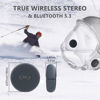 Picture of M Jiuyunmu Outdoor Sports Ski Helmet Headphones - Chips 5.3 - True Wireless Bluetooth Helmet Speakers for Skiing, Snowboarding Mountain Biking, and Climbing Helmet