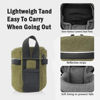 Picture of XAMOREST Camera Lens Case Lens Canvas Bag Compatible with Canon EF 24mm f 2.8/EF 50mm F 1.8¢ò, Nikon 35mm f1.8G/50mm f 1.8D/50mm f 1.4 and other Camera Lens Below 3.15" x 3.15"(D x L)(Green)