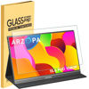 Picture of 15.6 Inch Portable Monitor Tempered Glass Screen Protector for ARZOPA/MNN/KYY/VILVA/ASUS/FANGOR/ViewSonic/QQH 15.6" Portable Monitor Laptop with 16:9 Aspect Ratio, 9H Hardness for Travel Outdoor