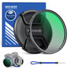 Picture of NEEWER 58mm CPL Filter with Lens Cap, Ultra Slim Multi Resistant Nano Coated Circular Polarizing Filter with HD Optical Glass for Camera Lens, Reduces Reflection & Glare, Boosts Contrast