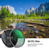 Picture of NEEWER 58mm CPL Filter with Lens Cap, Ultra Slim Multi Resistant Nano Coated Circular Polarizing Filter with HD Optical Glass for Camera Lens, Reduces Reflection & Glare, Boosts Contrast