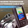 Picture of sevencow 010-11617-10 for Garmin Transducer Extension Cable 10ft for Garmin Echo Series, 4-Pin Extension Cable
