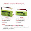 Picture of GLEPOWEER DM221 BT183342/BT283342 2.4V 400mAh Ni-MH Battery Pack, Also Compatible with Cordless Phone Batteries BT166342/BT266342 BT162342/BT262342 CS6709 CS6609 CS6509 CS6409 EL52100 EL50003(4 Pack)