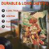 Picture of Record Sleeves for Vinyl Record, 20 Clear Plastic 12“ LP Record Sleeves Outer, 12.75" x 12.75" 3.2 Mil Album Covers, Protective Single & Double Record Sleeves for Vinyl Record Albums Protection
