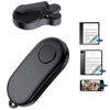 Picture of Remote Control Page Turner for Kindle Paperwhite Oasis Kobo eReaders,Kindle Clicker Page Turner Accessories for iPhone,iPad, Android Tablets Reading Novels,Camera Video Record&Shutter Selfie (Black)