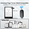 Picture of Remote Control Page Turner for Kindle Paperwhite Oasis Kobo eReaders,Kindle Clicker Page Turner Accessories for iPhone,iPad, Android Tablets Reading Novels,Camera Video Record&Shutter Selfie (Black)
