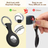 Picture of 4 Pack AirTag Holder with Keychain AirTag case with Anti-Lost Keychain, Protective Air Tag, Item Finders, for for Dog, Cat, Luggage, Wallet, Backpacks