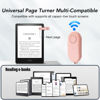 Picture of Remote Control Page Turner for Kindle Paperwhite Oasis Kobo eReaders,Kindle Clicker Page Turner Accessories for iPhone,iPad, Android Tablets Reading Novels,Camera Video Record&Shutter Selfie (Pink)