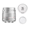Picture of 35mm F0.95 APS-C Manual Focus Prime Lens for Fujifilm XF-Mount Mirrorless Cameras, Large Aperture Fixed Lens, Fit for XT5, XT4, XT30, XPRO3/1, XT200, XS10, XA7, XE4, XH1(Silver)