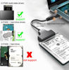 Picture of FRIGRAF 2IN1 sata to USB 3.0 Cable, Sata to USB Adapter Compatible for 2.5" HDD & SSD Hard Drive Reader-External Hard Drive Converter/Hard Drive to USB Adapter.