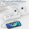 Picture of 4-Pack USB C to USB Adapters, with 2 Type C Female to A Male Converters & 2 USB C Male to USB Female Connectors, Compatible with Apple Watch, iPhone 15 Pro Max 14 13 12, AirPods, Ultra 8 9 - Gray