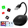 Picture of Wireless CarPlay Adapter, CarPlay Wireless Adapter Supports Netflix, YouTube, and Tiktok Stream Media Play, for OEM Wired CarPlay to Wireless Dongle, Fits for Cars from 2016 & iOS 10+ Phone
