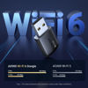 Picture of UGREEN WiFi Adapter for Desktop PC, AX900 USB WiFi 6 Adapter with 5GHz/2.4GHz Dual Band, WiFi Dongle Supports Windows 10/11 Built-in Driver