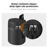 Picture of K&F Concept Camera Lens Pouch Case, Waterproof Zipper Lens Protective Bag, Shockproof All-round Camera Lens Carry Bag for DSLR SLR Lens Size Below 3.3" x5.7" (D x H)