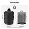 Picture of K&F Concept Camera Lens Pouch Case, Waterproof Zipper Lens Protective Bag, Shockproof All-round Camera Lens Carry Bag for DSLR SLR Lens Size Below 3.3" x5.7" (D x H)