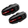Picture of XGP Motorcycle Bluetooth Headset V5.2 with Music Sharing, 2-Way Motorcycle Helmet Bluetooth with IP67 Waterproof, Motorcycle Communication Systems with Hi-FI Speakers for ATV/Snowmobile/Ski, 2 Pack