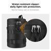 Picture of K&F Concept Camera Lens Pouch Case, Waterproof Zipper Lens Protective Bag, Shockproof All-round Camera Lens Carry Bag for DSLR SLR Lens Size Below 3.7" x7" (D x H)