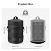 Picture of K&F Concept Camera Lens Pouch Case, Waterproof Zipper Lens Protective Bag, Shockproof All-round Camera Lens Carry Bag for DSLR SLR Lens Size Below 3.7" x7" (D x H)