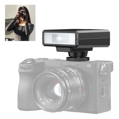 Picture of VIJIM LM20 Mini Flash Speedlite for Canon/Fuji/Sony/Nikon/Panasonic Olympus Pentax, Digital Camera Speedlight, L044GBB1