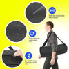 Picture of AKZYTUE Tripod Carrying Case - 15.75 in x 4.33 in x 4.72 in - 600D Oxford Tripod Carrying Case Bag with Strap for Light Stands, Boom Stand, Tripod