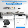 Picture of Zongbi Security Camera,4K WiFi Mini Wireless Camera,Real-Time Monitoring with App SD Card Storage Portable Surveillance Camera