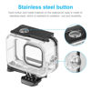 Picture of KETOPKIN 60M/196FT Waterproof Case for GoPro Hero13 Black/Hero12 Black/Hero11 Black/Hero10 Black/Hero9 Black Camera Accessories,Underwater Deep Diving Protective Shell for Hero13/12/11/10/9 Black
