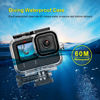 Picture of KETOPKIN 60M/196FT Waterproof Case for GoPro Hero13 Black/Hero12 Black/Hero11 Black/Hero10 Black/Hero9 Black Camera Accessories,Underwater Deep Diving Protective Shell for Hero13/12/11/10/9 Black