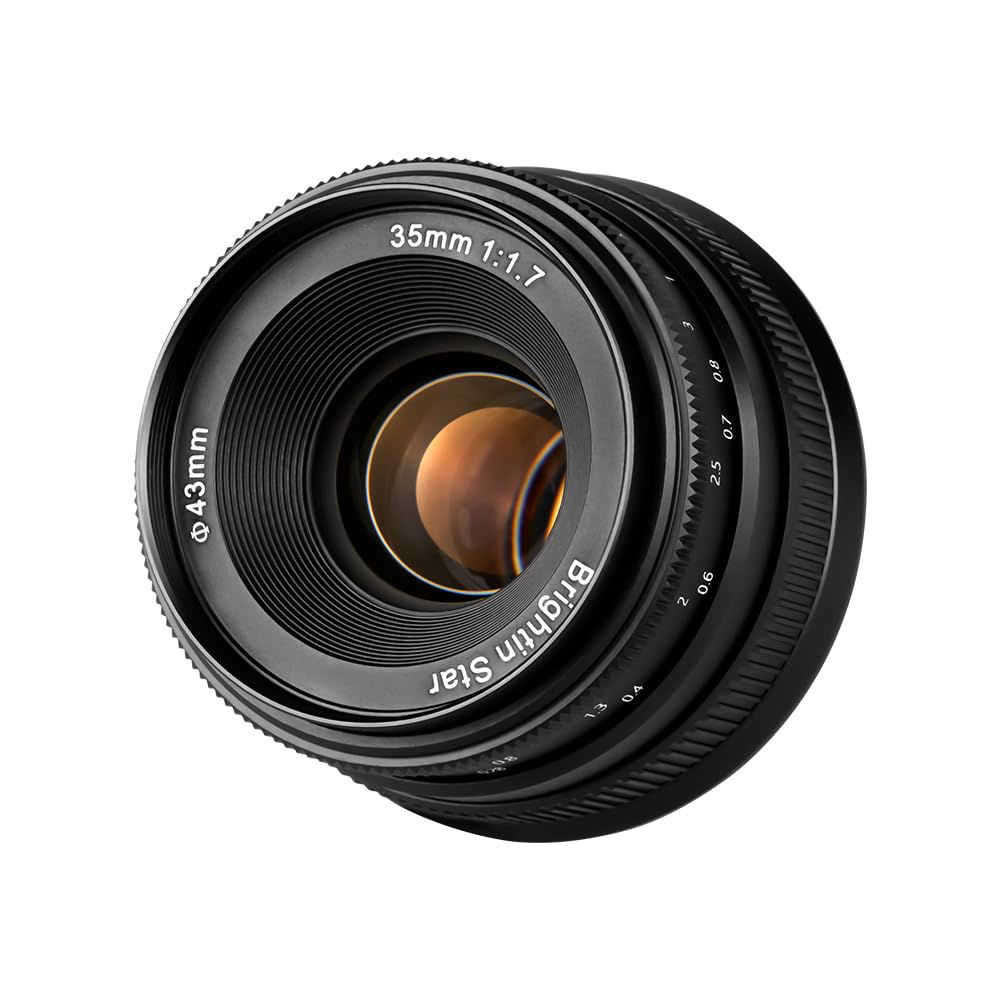 GetUSCart- Brightin Star 35mm F1.7 APS-C Large Aperture Manual Focus ...