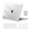 Picture of MOSISO Compatible with MacBook Air 13 inch Case 2025 2024 2023 2022 M3 A3113 M2 A2681, Plastic Hard Case&Keyboard Cover&Screen Film&Pouch Compatible with MacBook Air 13.6 inch Case, Crystal Clear